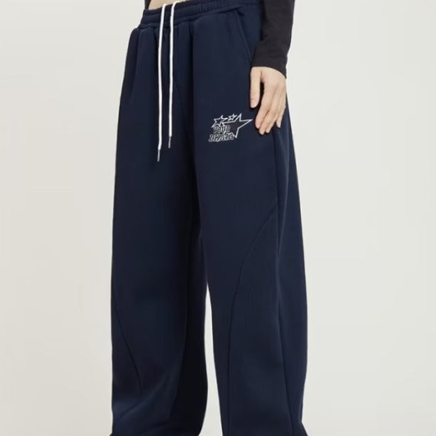 Drawstring Ankle-tied Sports Pants Street Dance Skateboard Casual