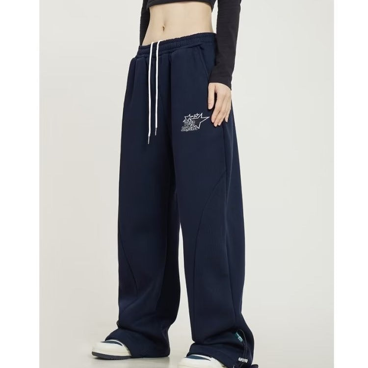 Drawstring Ankle-tied Sports Pants Street Dance Skateboard Casual