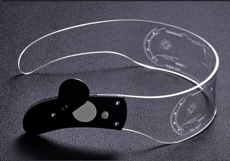 LED Light Luminous Glasses Futuristic Sense Of Technology