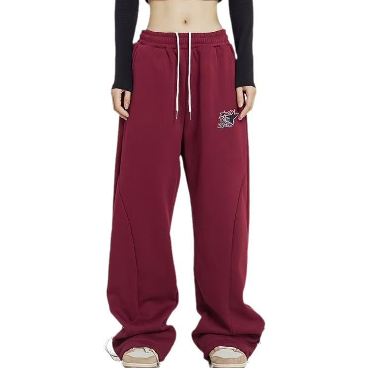 Drawstring Ankle-tied Sports Pants Street Dance Skateboard Casual